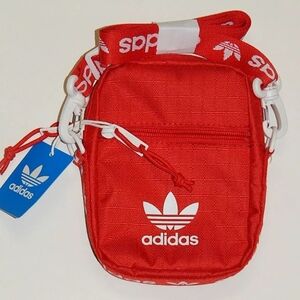 NWT Adidas Unisex ORI FESTIVAL BAG CROSSBODY RED